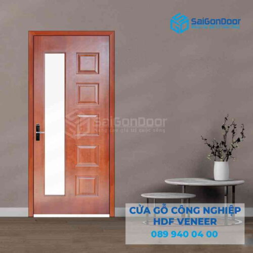 Cửa Gỗ HDF Veneer 6GL Cam xe 2