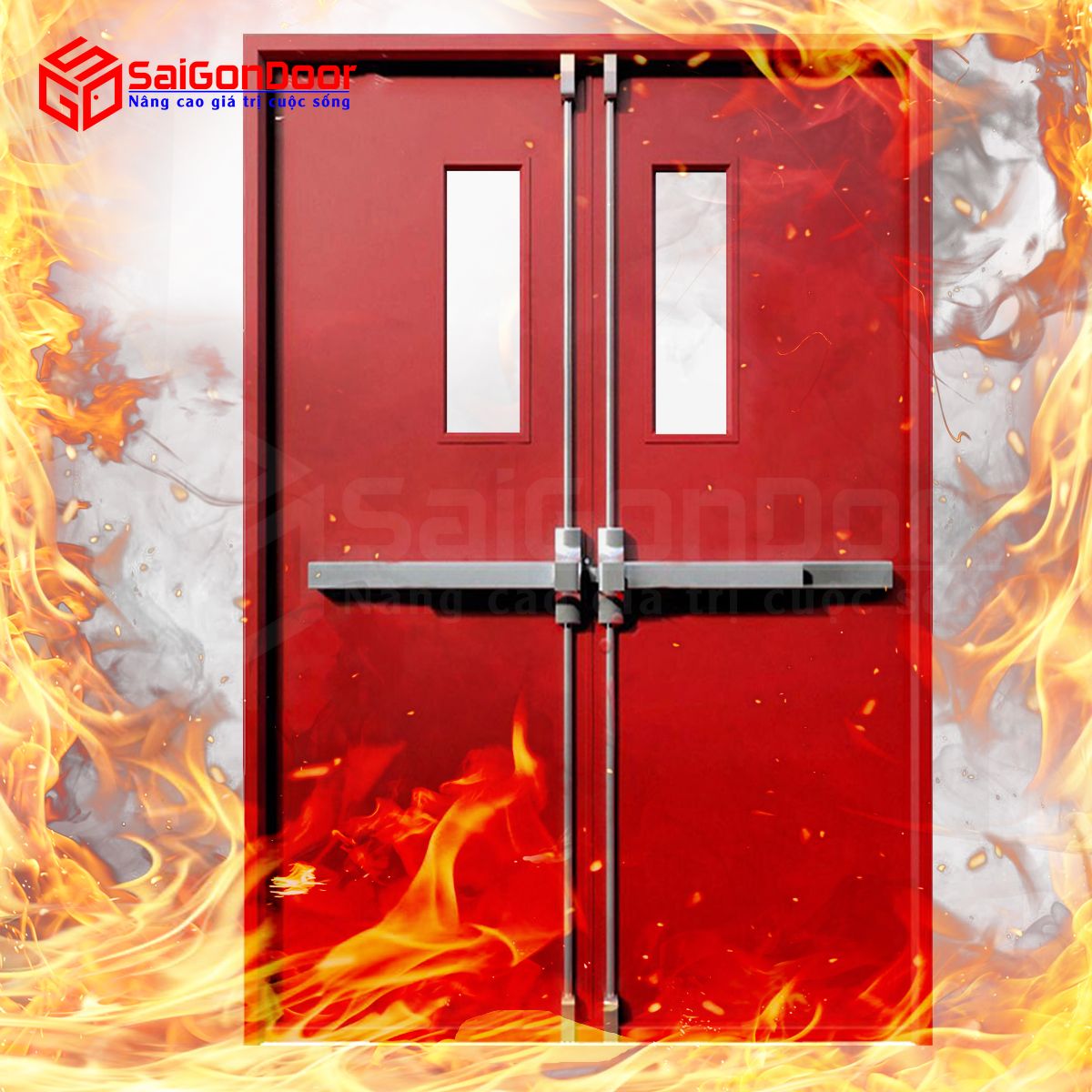 SaiGonDoor - cửa thép chống cháy