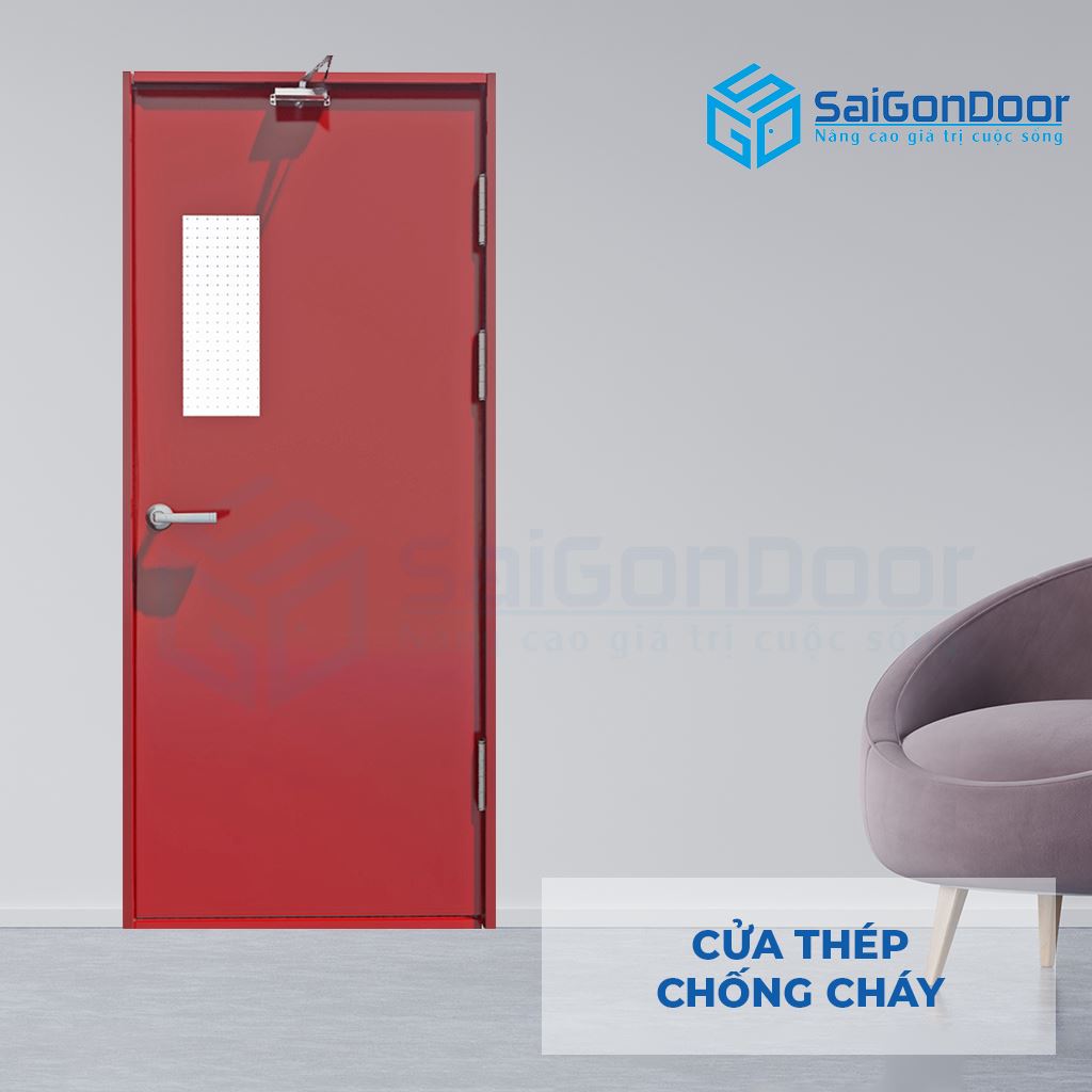 SaiGonDoor đơn vị cung cấp cửa thép sơn tĩnh điện hàng đầu Việt Nam