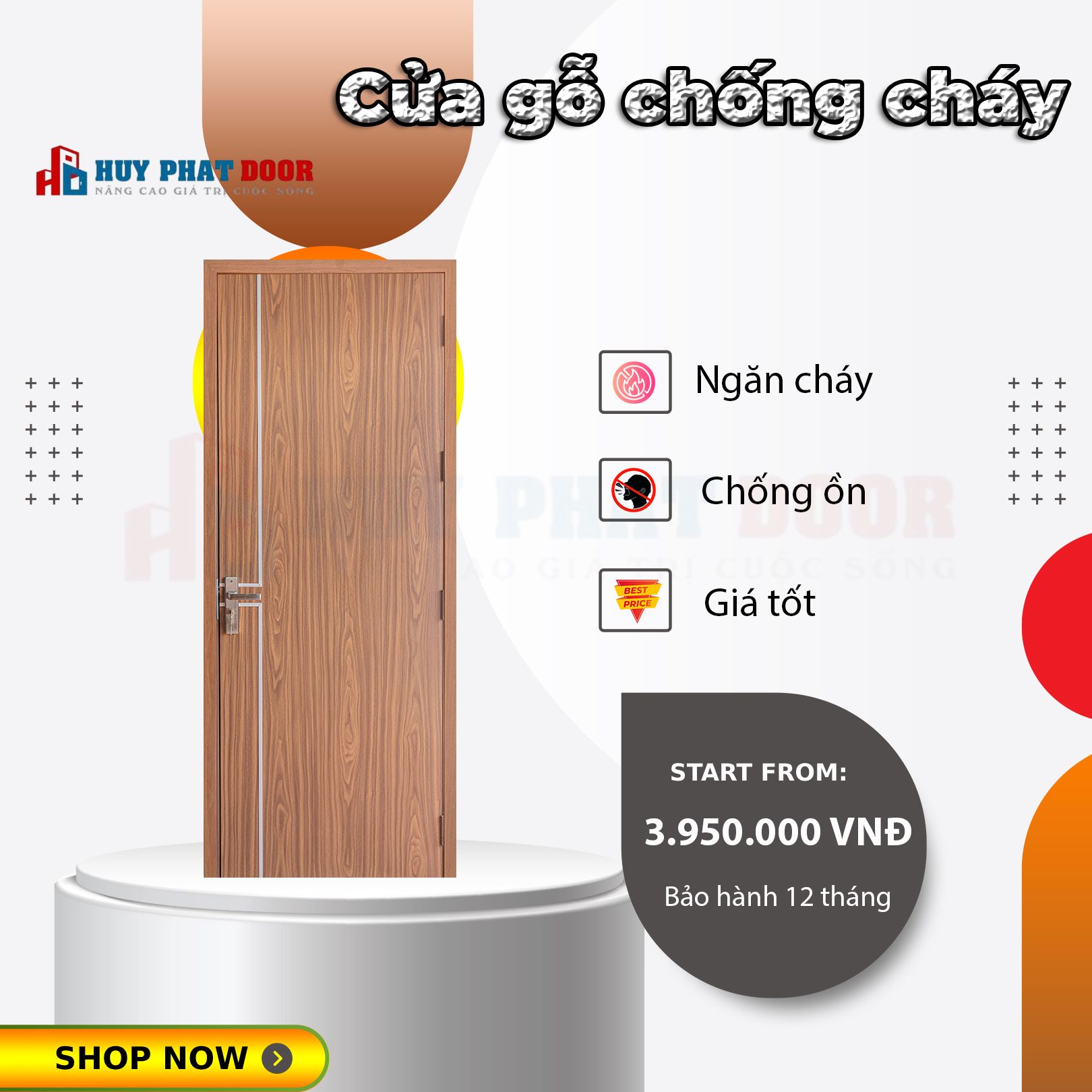 TÌM HIỂU BÁO GIÁ CỬA GỖ CHỐNG CHÁY HUYPHATDOOR CHÍNH HÃNG